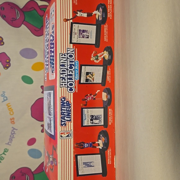 Vintage 90s Magic Johnson Lakers Starting Line Up Figure Headline Collection - Picture 5 of 14